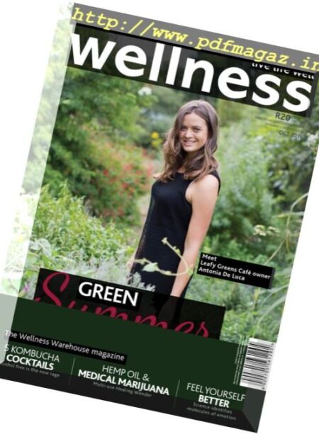 Wellness Magazine – October 2016 Cover