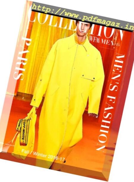 WFM Men Collection – Fall-Winter 2016-2017 Cover