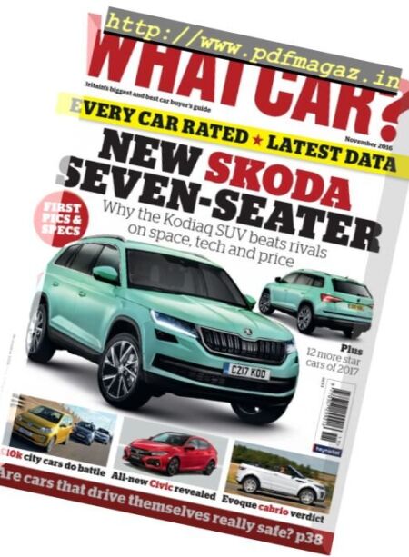 What Car UK – November 2016 Cover