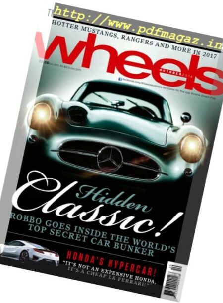 Wheels – October 2016 Cover