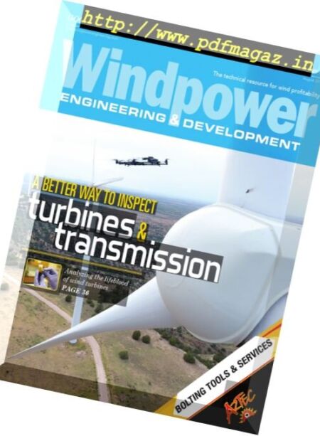 Windpower Engineering & Development – August 2016 Cover