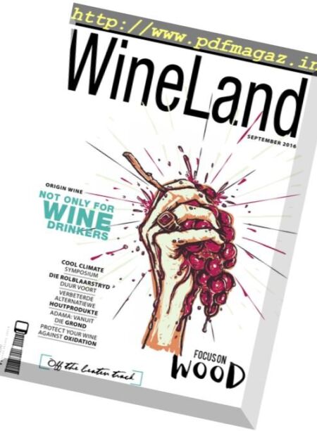 Wineland South Africa – September 2016 Cover