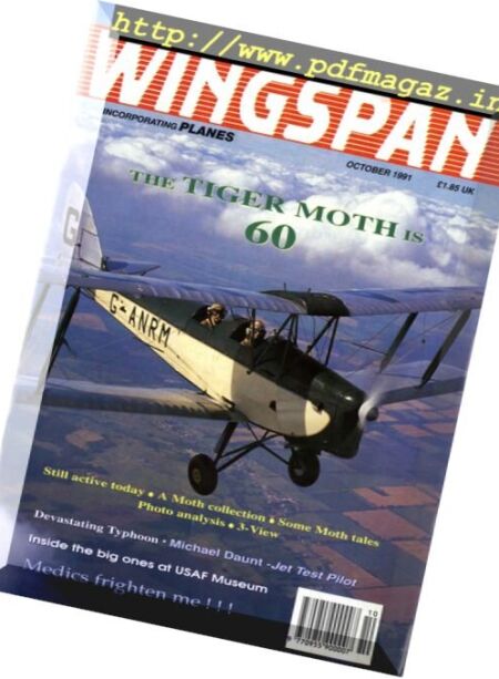 Wingspan – N 80, October 1991 Cover