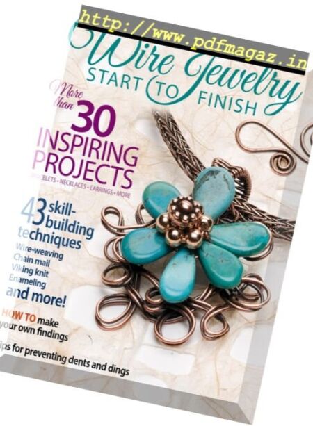 Wire Jewelry Start to Finish – 2016 Cover