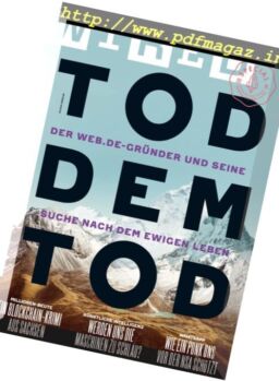 Wired Germany – Nr.3, 2016