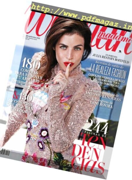 Woman Madame Figaro – Septiembre 2016 Cover