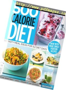 Woman Special Series – 500 Calorie Complete Diet Plan – 8 September-3 November 2016