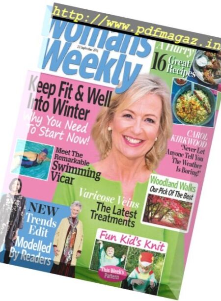 Woman’s Weekly – 20 September 2016 Cover