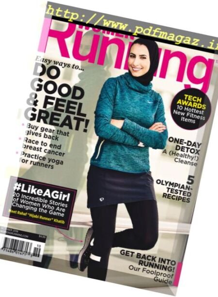 Women’s Running USA – October 2016 Cover
