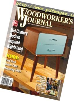 Woodworker’s Journal – September-October 2016