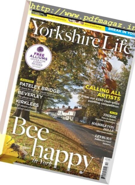 Yorkshire Life – October 2016 Cover