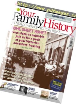 Your Family History – September 2016