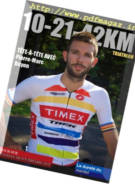 10-21-42km – Octobre-Novembre 2016 Cover