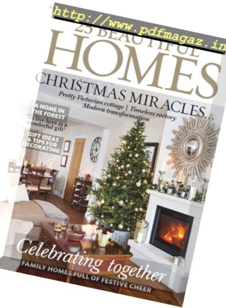 25 Beautiful Homes – December 2016 Cover