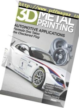 3D Metal Printing Magazine – Summer 2016