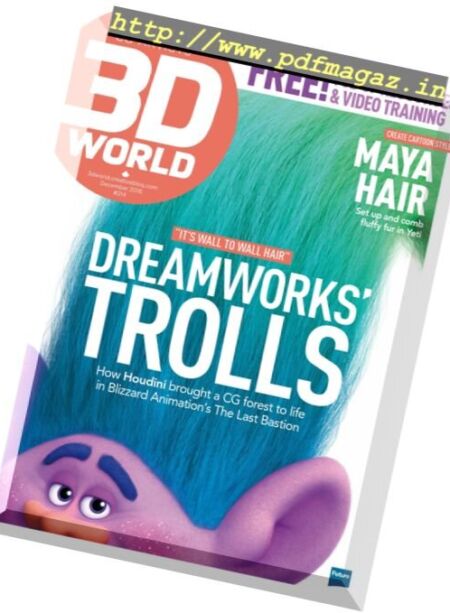3D World UK – December 2016 Cover