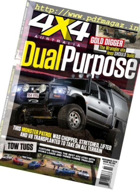 4×4 Magazine Australia – November 2016 Cover