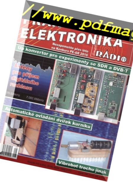 A Radio Prakticka Elektronika – N 08, 2016 Cover