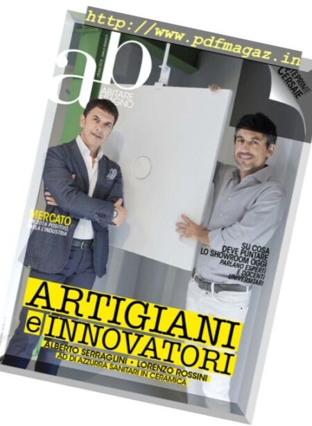 Abitare il bagno – Ottobre 2016 Cover