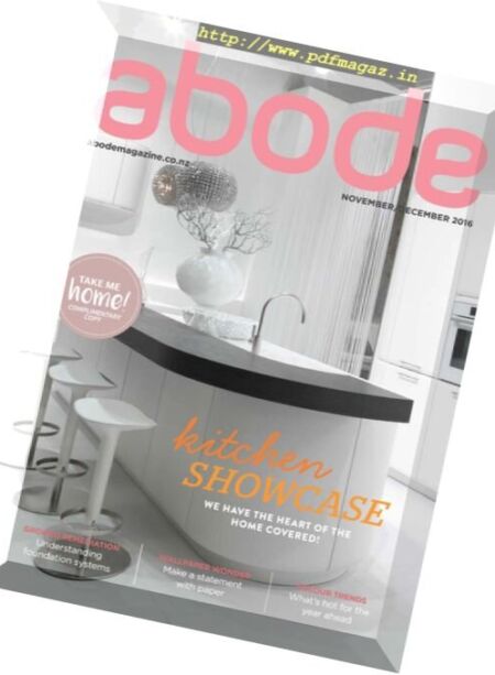 Abode Magazine – November-December 2016 Cover