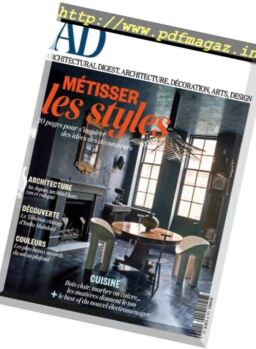 AD Architectural Digest France – Octobre-Novembre 2016