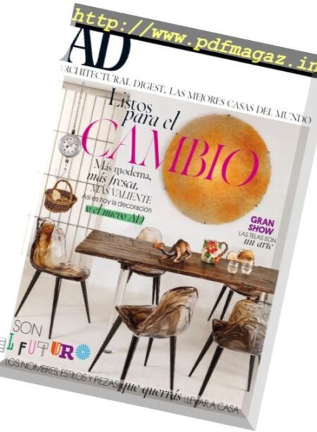 AD Architectural Digest Spain – Noviembre 2016 Cover