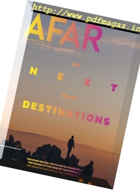 AFAR – November-December 2016 Cover