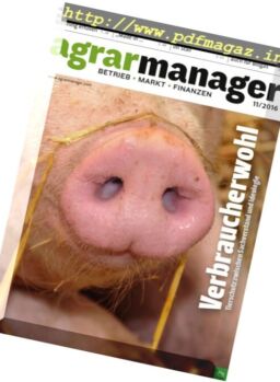 Agrarmanager – November 2016
