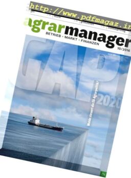 Agrarmanager – Oktober 2016