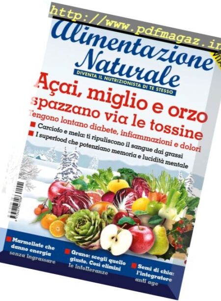Alimentazione Naturale – Gennaio 2016 Cover