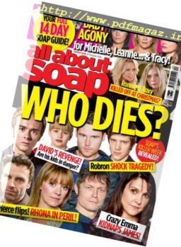 All About Soap UK – 14 October 2016