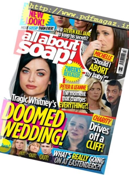 All About Soap UK – 28 October 2016 Cover