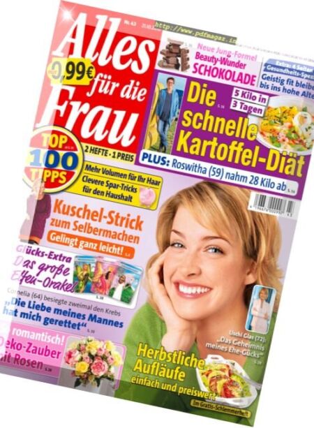 Alles fur die Frau – 21 Oktober 2016 Cover