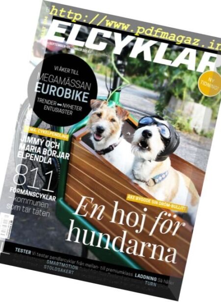 Allt om Elcyklar – September-December 2016 Cover