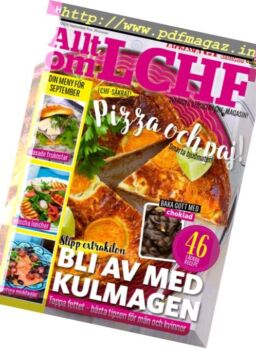 Allt om LCHF – September 2016