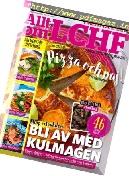 Allt om LCHF – September 2016 Cover