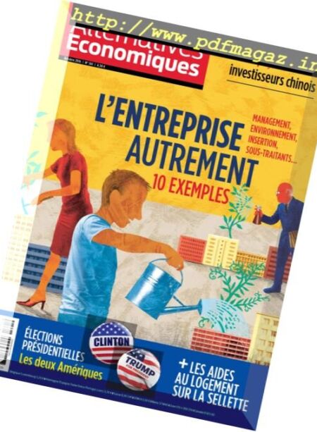 Alternatives Economiques – Octobre 2016 Cover