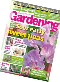 Amateur Gardening – 22 October 2016