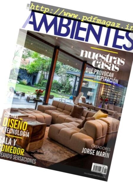Ambientes – N 99, 2016 Cover