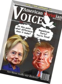 American Christian Voice – Volume 12 N 5, 2016