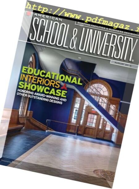 American School & University – August 2016 Cover
