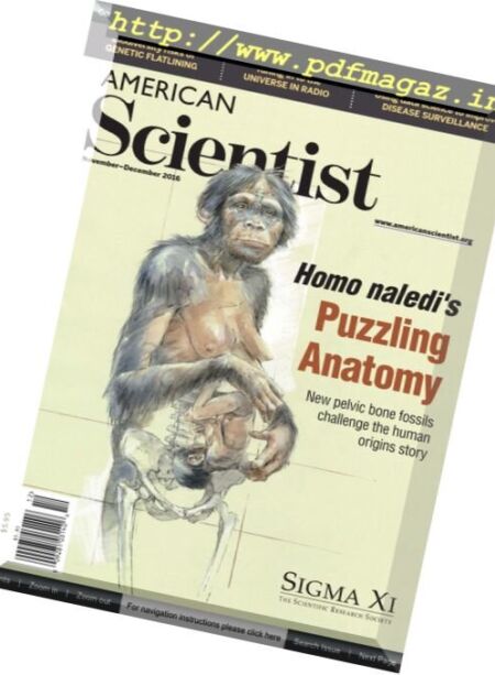 American Scientist November-December 2016 Cover