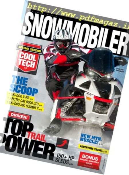 American Snowmobiler – November 2016 Cover