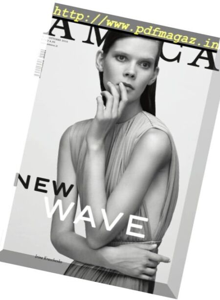 Amica – Ottobre 2016 Cover