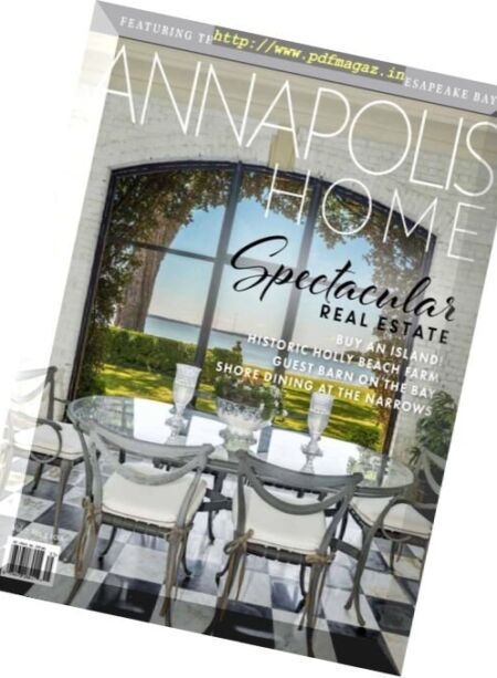 Annapolis Home – September-October 2016 Cover
