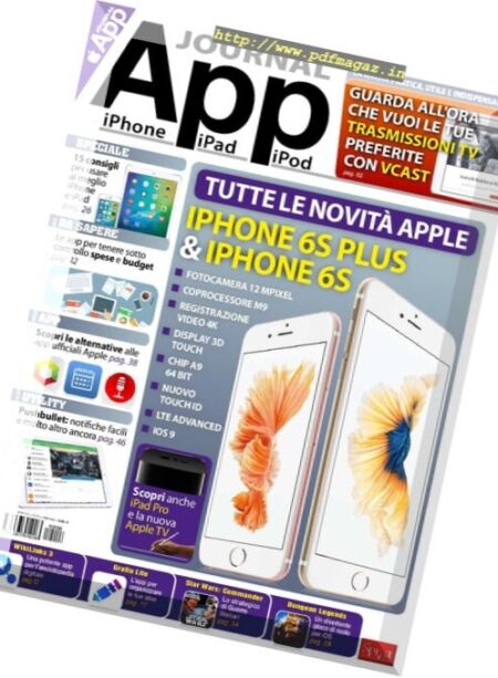 App Journal – Novembre 2015 Cover