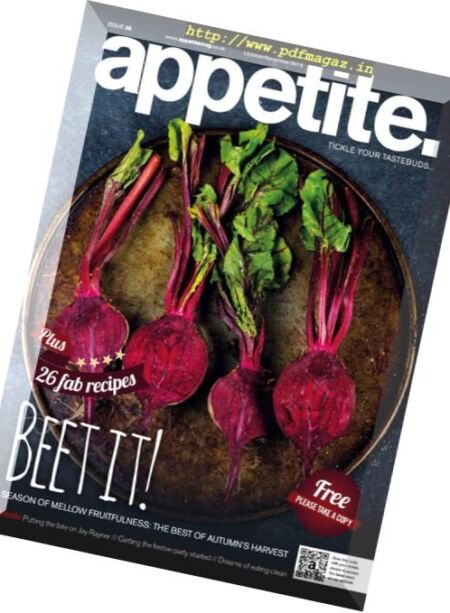 Appetite UK – October-November 2016 Cover