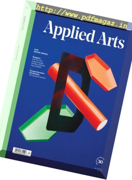 Applied Arts – July-August 2016 Cover