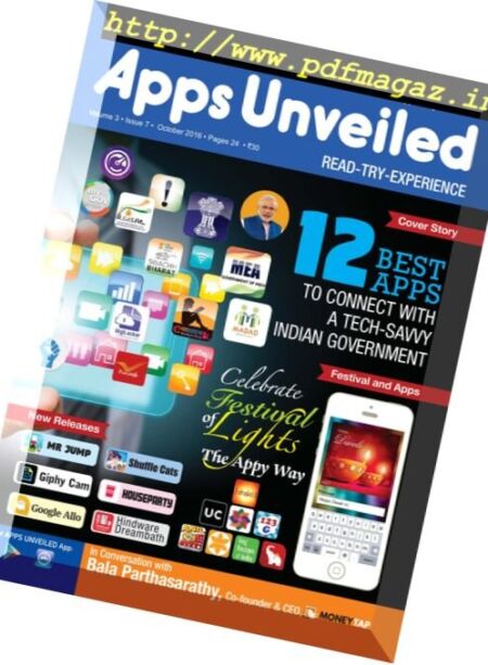 Apps Unveiled – October 2016 Cover