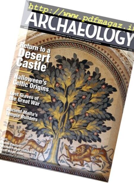 Archaeology – November-December 2016 Cover